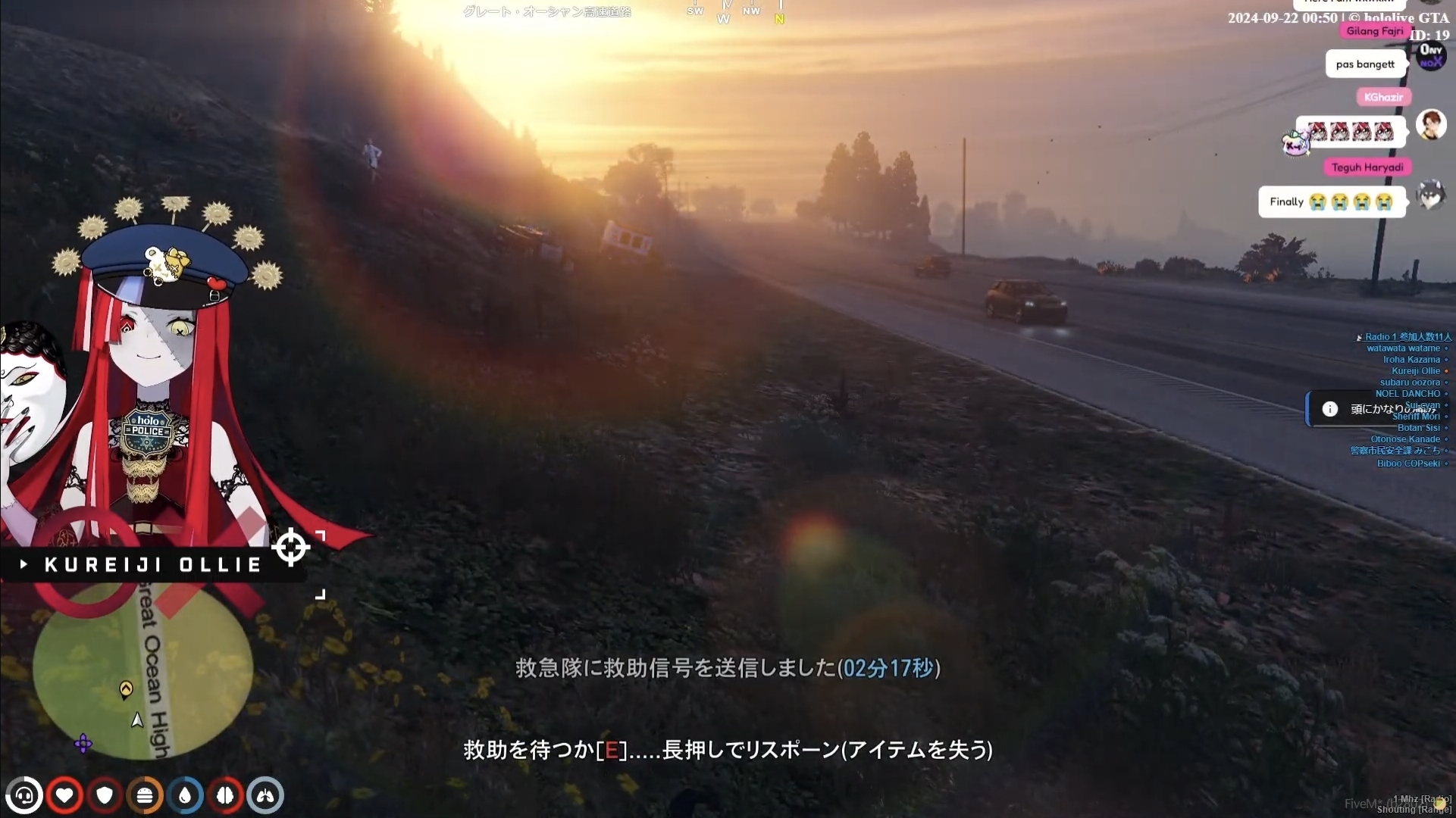 Ollie participated in holoGTA